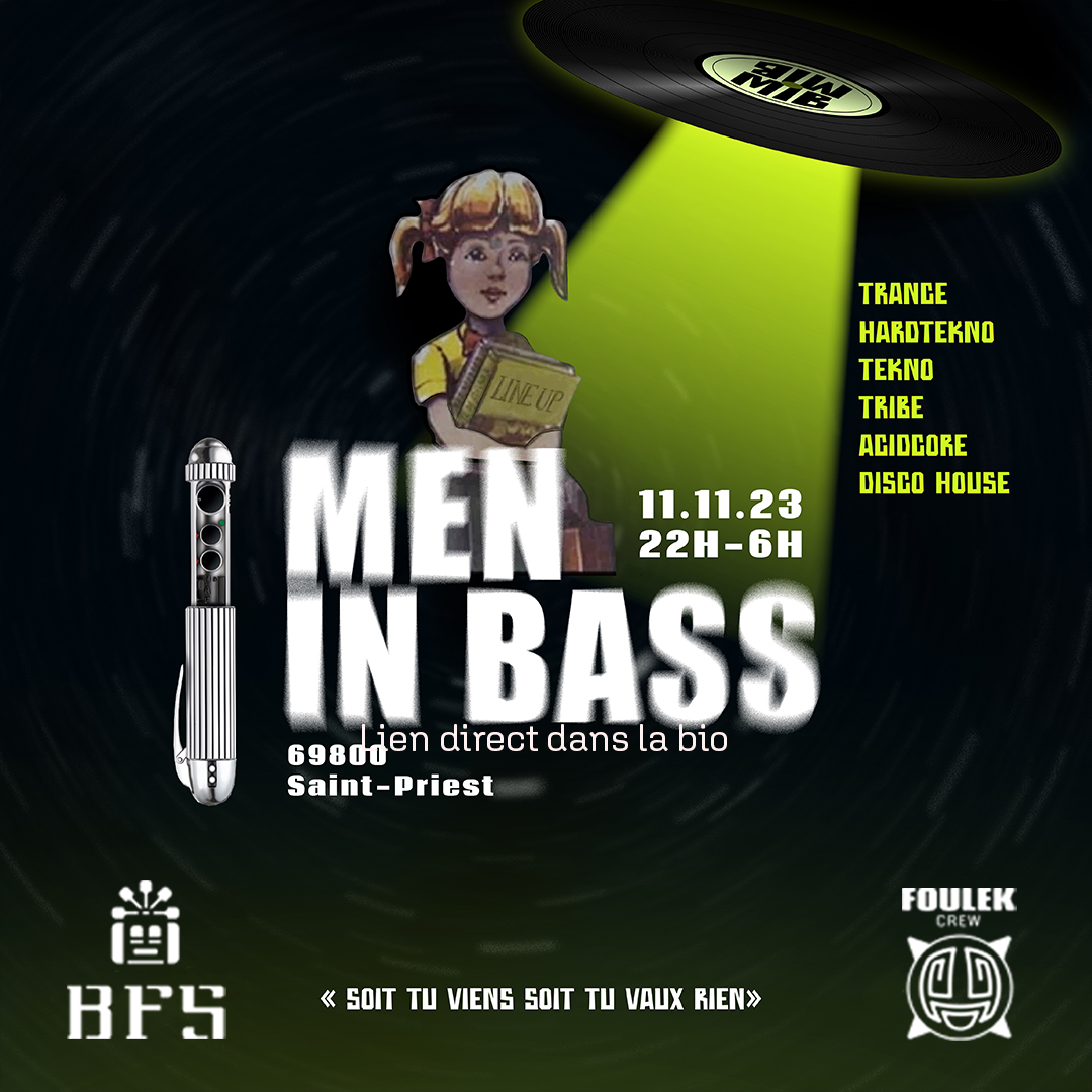 Affiche — Men in Bass